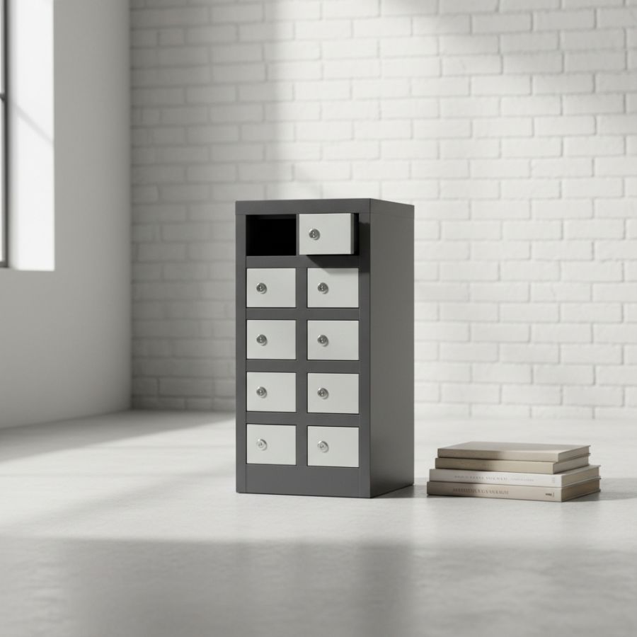 10 Compartment Cellphone Locker